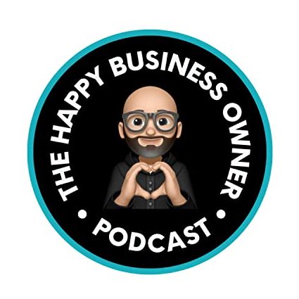 Logo of the happy business owner podcast